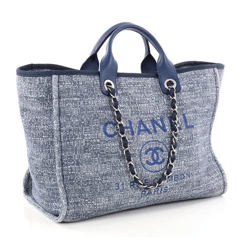 chanel deauville prijs|Chanel deauville tweed tote.